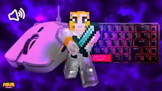 Hive Skywars 1v1 with @Gcsha - Keyboard And Mouse Sounds