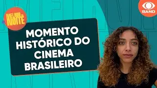 Alice Carvalho celebra momento hist&oacute;rico do cinema brasileiro | Melhor da Noite