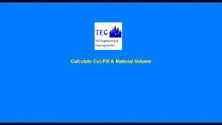 Civil 3D 2019: Calculate Cut Fill and Material Volume