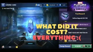 Cosmic Core Event - Trying to get the Mega T2 Advancement Ticket - Marvel Future Fight