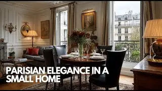 Parisian Elegance in a Small Home: Subtle Luxury for Everyday Living