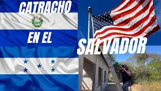 Inmigrante Hondureño construyendo casa Americana en El Salvador #hondurasyelsalvador