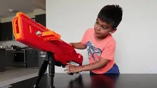 NERFGUN ACTIVITY - ROMANS TOYS AND COOKING