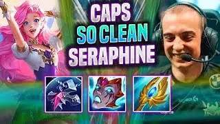 CAPS IS SO CLEAN WITH SERAPHINE! - G2 Caps Plays Seraphine Mid vs Talon! | Season 2022