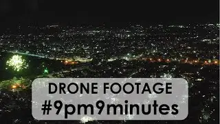 INDIA STANDS IN SOLIDARITY | 9pm9minutes | INDORE DRONE VIEW | CAPTAIN KRITZ
