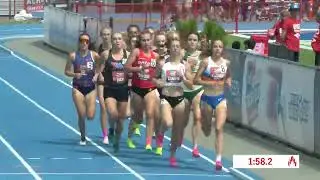 Fun Finish In Women's 1500m Final At Bell Canadian Track and Field Championships 2023
