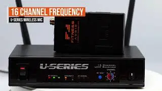 U-Series UHF Wireless Mic System - Fitness Audio