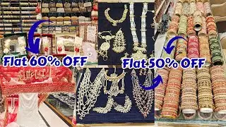 Charminar Ladbazar Flat 50-60% OFF New Bridal Sets Bangle Box Sanchak Saman Handbags Jewellery