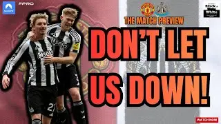 Manchester United are BANG AVERAGE! Newcastle United SHOULD be BEATING THEM! DON'T LET US DOWN!