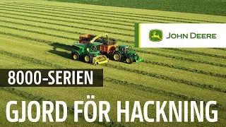 GJORD F&Ouml;R HACKNING: 8000-serien sj&auml;lvg&aring;ende exakthackar fr&aring;n John&nbsp;Deere