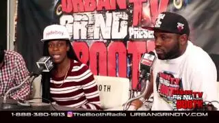 Urban Grind TV The Booth Radio S01E17 - T. Johns, The Remedy, Sports World & Cryptid City