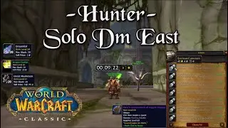 Wow Classic Guide - Hunter - Solo DM East under 10 minute.
