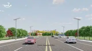 solar street light video