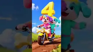 1-10 counting 🐻For kids #animationshorts