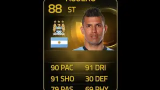FIFA 15 UPGRADED IF AGUERO 88 Player Review & In Game Stats Ultimate Team
