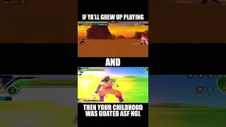 GOATED CHILDHOOD🫡 #dragonball #dragonballz #dbz #dbzgames #tenkaichi #budokai #nostalgia #childhood