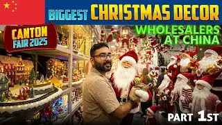 Top Christmas Products to Import from China 2025 | Canton Fair Christmas Tour | Part 1
