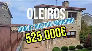 PRECIOSO CHALET RÚSTICO EN OLEIROS