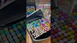 Touch Markers #touchmarkers #markers #coloring #satisfying #unboxing #art #artandcraft #collection