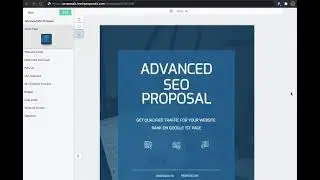 Advanced SEO Proposal Template