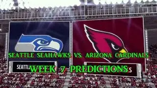 SEATTLE SEAHAWKS VS. ARIZONA CARDINALS PREDICTIONS | #NFL WEEK 7 | FULL GAME