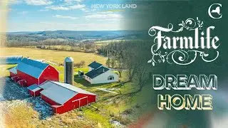 DREAM FARM HOME | Ultra 4k Drone Tour | Marathon, NY | Canaan Realty