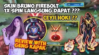 SKIN BRUNO FIREBOLT 1X SPIN LANGSUNG DAPET?? W/ OURA & MARSHA
