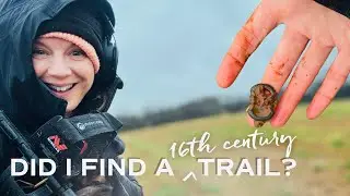 🔎 FINDING CLUES&hellip; /// METAL DETECTING a 16th century farm 🐄