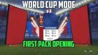 World Cup Mode FIFA 18 - Starter pack opening + TOTS!
