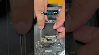 Desafio lan&ccedil;ado! ⚡💻 Voc&ecirc; consegue instalar um processador AM5 sem errar? #AM5 #BUILDPC #hookpcs