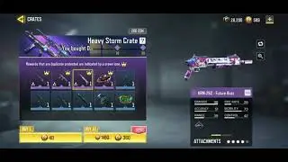 worst 😢 luck Everrrrrr Heavy Storm  Crate  call of duty mobile codm