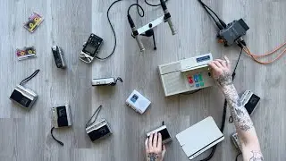 Radio Birds on Magnetic Cards