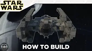 Darth Vader's TIE Advanced X1 | Minecraft Star Wars tutorial