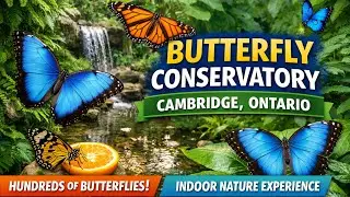 Cambridge Butterfly Conservatory 🦋 | Indoor Tropical Nature Experience