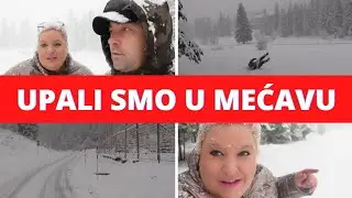 Upali smo u mecavu-Snijeg ne prestaje da pada
