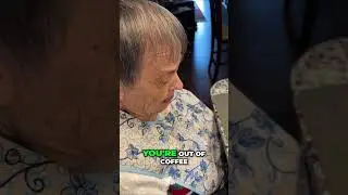 Don't Be Sad Grandma! Comforting Lonely Moments Over Coffee