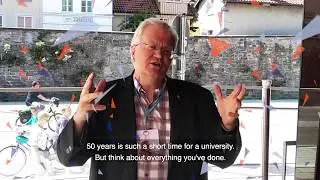 50 jaar VUB. Brian Schmidt viert mee!