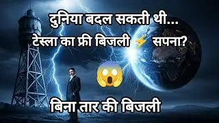 Tesla&rsquo;s Dream of Free Electricity &ndash; Why It Failed | टेस्ला का फ्री बिजली सपना &ndash; क्यों नहीं हुआ पूरा?