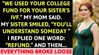 My Mom Said, &ldquo;We Used Your College Fund For Your Sister&rsquo;s IVF &rdquo; I Said Just One Word&hellip;