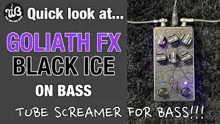A refreshing (& BRILLIANT) take on the TS9, the Goliath FX Black Ice