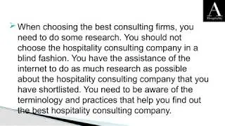 Why Do You Need Hospitality Consultants UK