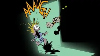 Calvin and Hobbes | Homicidal Psycho Jungle Cat ANIMATED!!