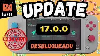 UPDATE FIRMWARE 17.0.0 OFICIAL | ATUALIZAÇÃO NINTENDO SWITCH DESBLOQUEADO | ATMOSPHERE 17.0.0