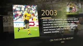 This Day in History | 24 August 2003 | Kaizer Chiefs History