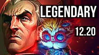 SWAIN & Jhin vs HEIMERDINGER & Caitlyn (SUP) | 12/1/5, Legendary, 400+ games | KR Diamond | 12.20