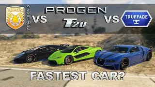 Progen T20 vs Osiris vs Zentorno vs Adder - 
