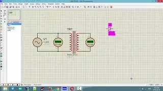 How to Convert AC 220v to DC 12v Simulation in Proteus Circuit Design