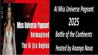 AI Miss Universe S1E1 1st ever viewers vote competition Choose your winner #AIbeautypageant