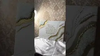 Luxury Islamic Calligraphy Resin Art | Handmade Islamic Wall Decor##islamiccalligraphy #resinart