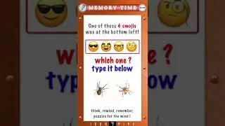 Find the Different # 08: Spiders